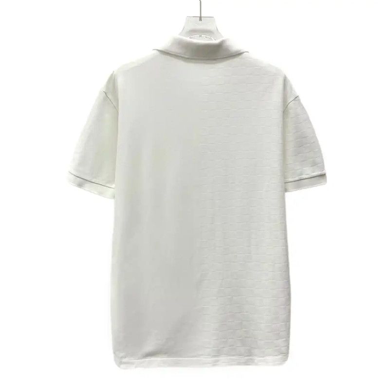 Louis Vuitton Louis Vuitton White Cotton Men's Polo Shirt 0089 Size US L / EU 52-54 / 3 - 2 Thumbnail