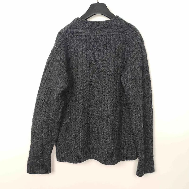 Louis Vuitton Louis Vuitton Black Knit Sweater for Men 0089 Size US L / EU 52-54 / 3 - 2 Thumbnail
