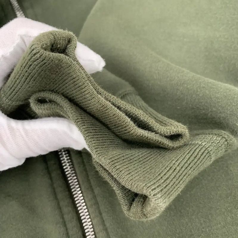 Louis Vuitton Louis Vuitton Olive Green Zip-Up Hoodie 0089 Size US XL / EU 56 / 4 - 8 Thumbnail