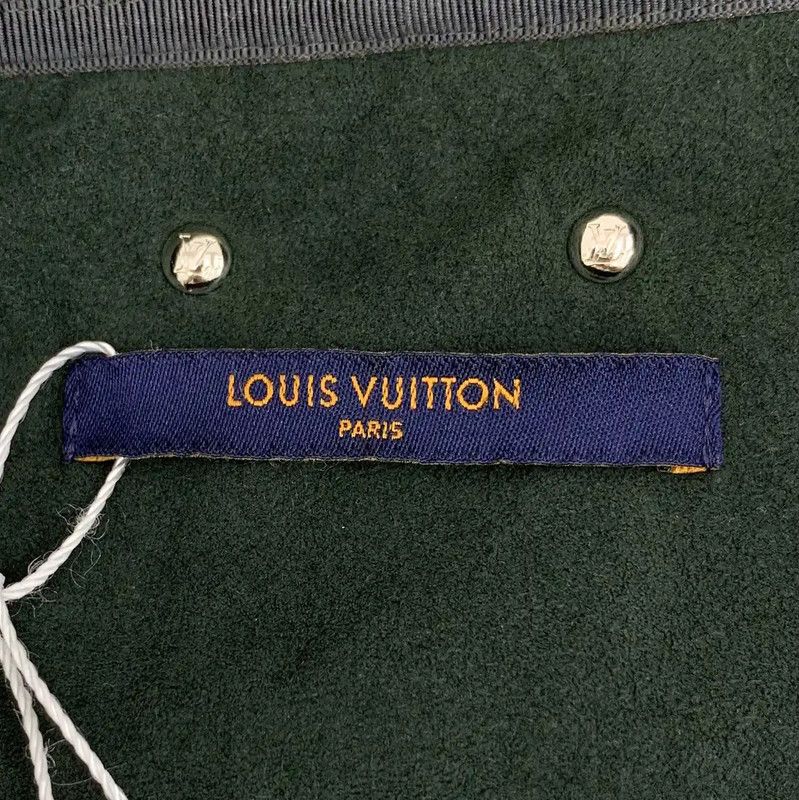 Louis Vuitton Louis Vuitton Olive Green Zip-Up Hoodie 0089 Size US XL / EU 56 / 4 - 5 Thumbnail