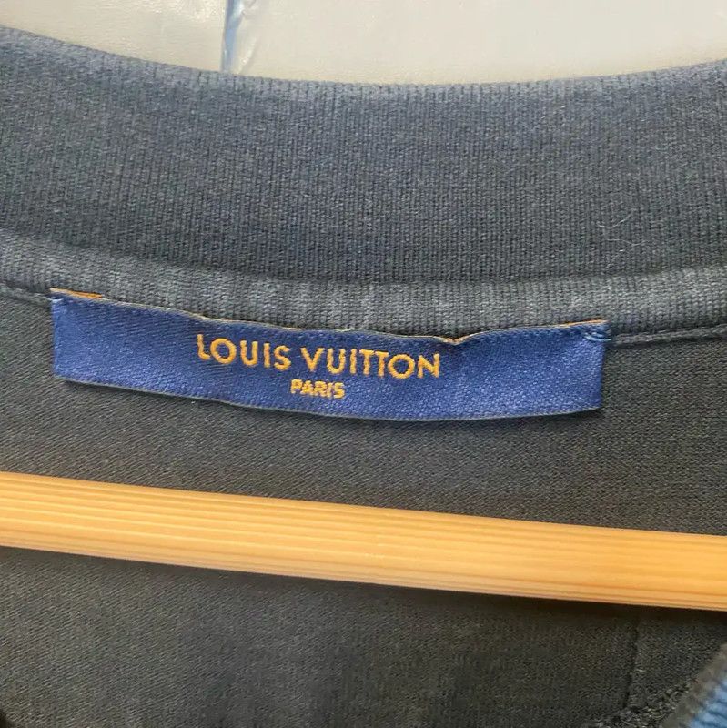 Louis Vuitton Louis Vuitton Black Men's T-Shirt 0089 Size US M / EU 48-50 / 2 - 3 Thumbnail