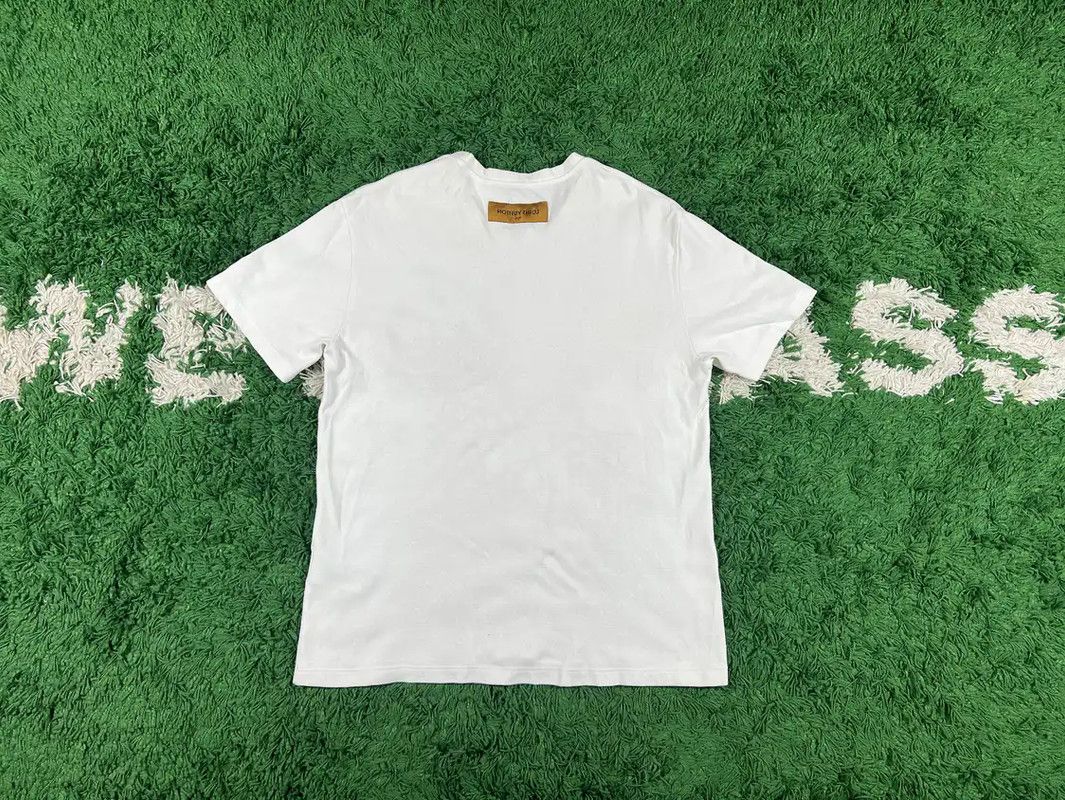 Louis Vuitton Louis Vuitton White XL Men's T-Shirt with Embroidery 0089 Size US XL / EU 56 / 4 - 2 Thumbnail