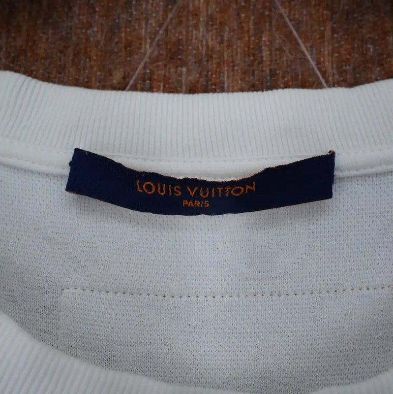 Louis Vuitton Louis Vuitton White Short Sleeve T-Shirt 0089 Size US M / EU 48-50 / 2 - 3 Thumbnail