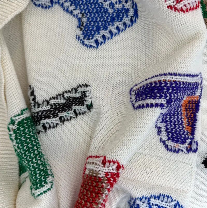 Louis Vuitton Louis Vuitton Colorful Long Sleeve Knit Sweater 0089 Size US S / EU 44-46 / 1 - 6 Thumbnail