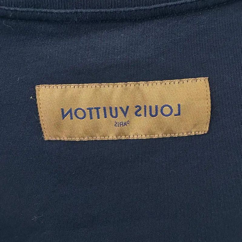 Louis Vuitton Louis Vuitton Black XXL Men's T-Shirt 0089 Size US XXL / EU 58 / 5 - 4 Thumbnail