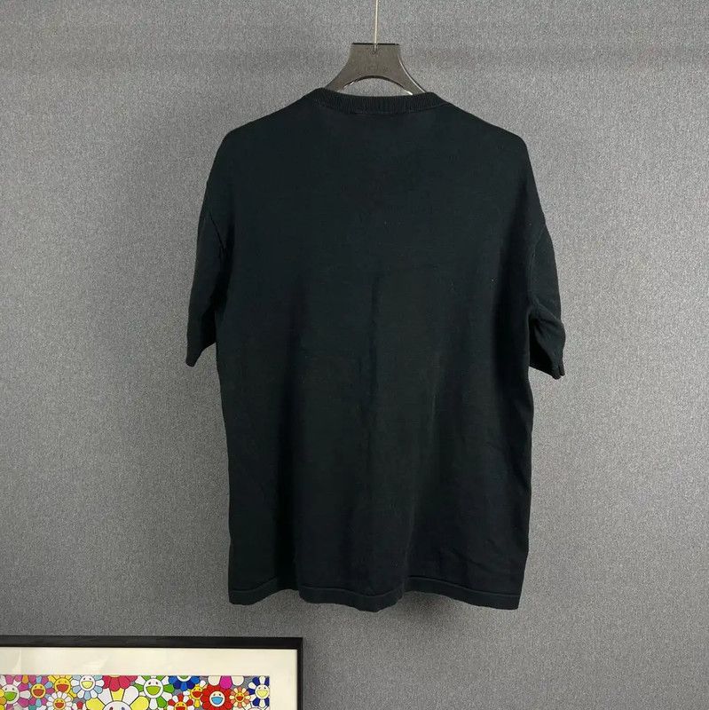 Louis Vuitton Louis Vuitton Black Men's T-Shirt 0089 Size US L / EU 52-54 / 3 - 2 Thumbnail