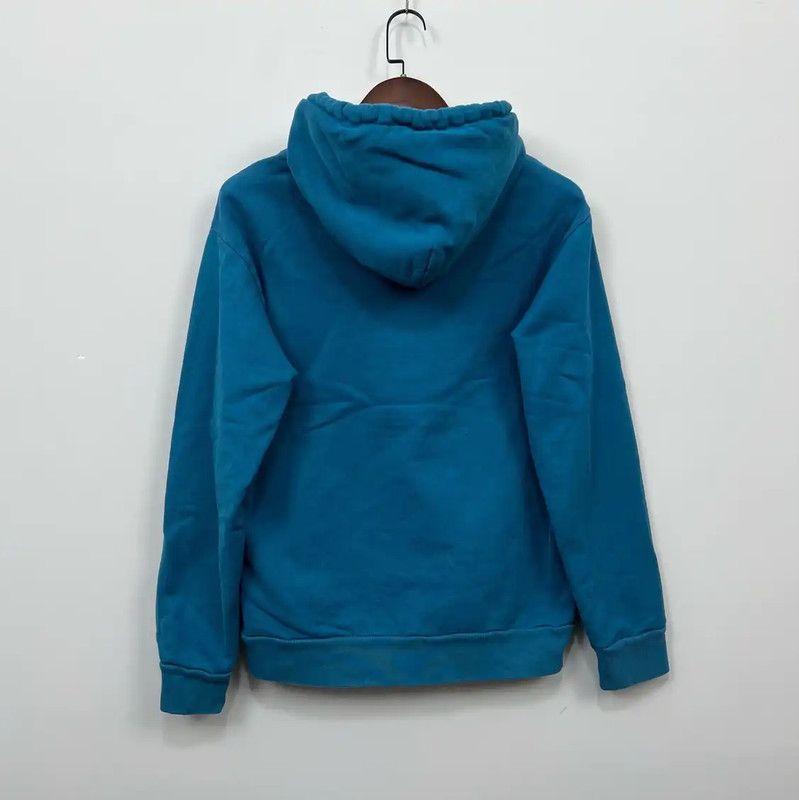 Louis Vuitton Louis Vuitton Blue Cotton Logo Hoodie for Men 0089 Size US XL / EU 56 / 4 - 2 Thumbnail