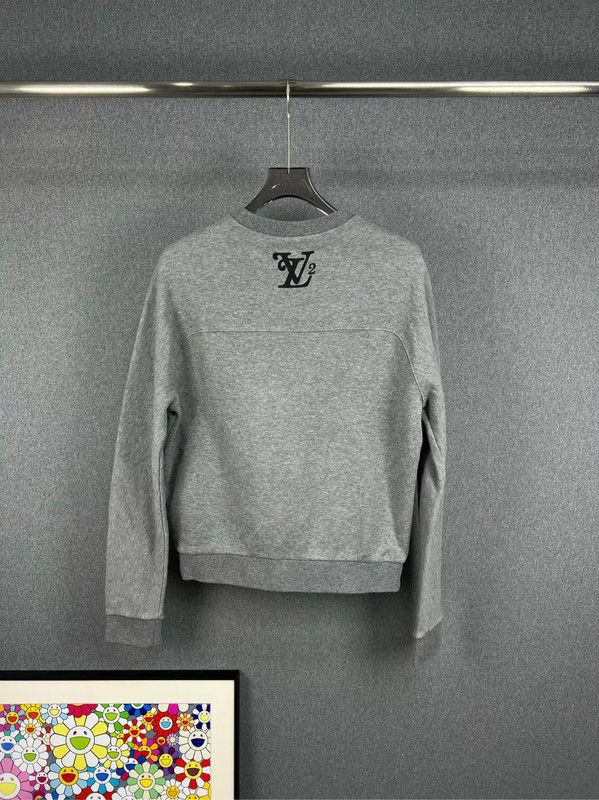 Louis Vuitton Louis Vuitton Gray Men's Sweatshirt in Size XS 0089 Size US XS / EU 42 / 0 - 2 Thumbnail