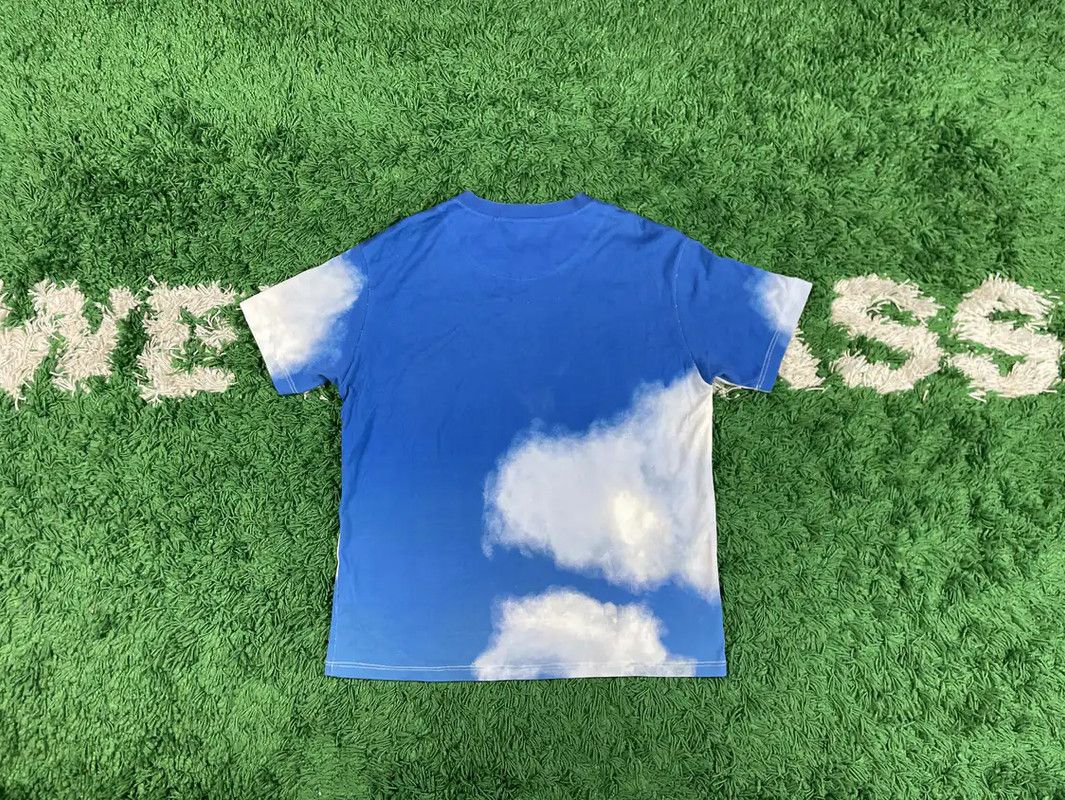 Louis Vuitton Louis Vuitton Men's Blue XL T-Shirt 0089 Size US XL / EU 56 / 4 - 2 Thumbnail