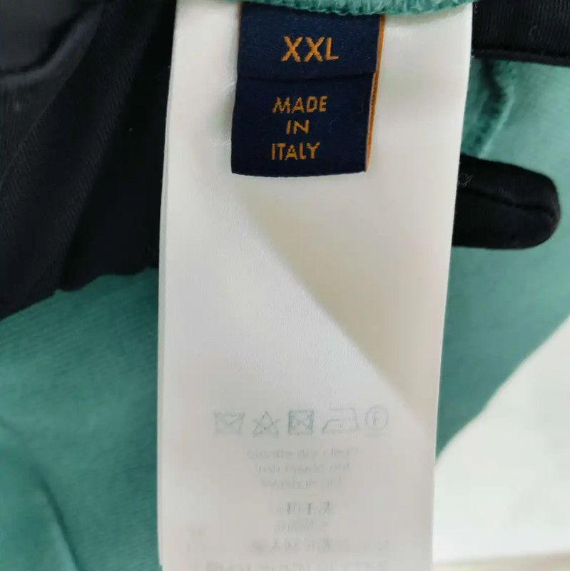 Louis Vuitton Louis Vuitton Men's XXL Green Hoodie 0089 Size US XXL / EU 58 / 5 - 8 Thumbnail