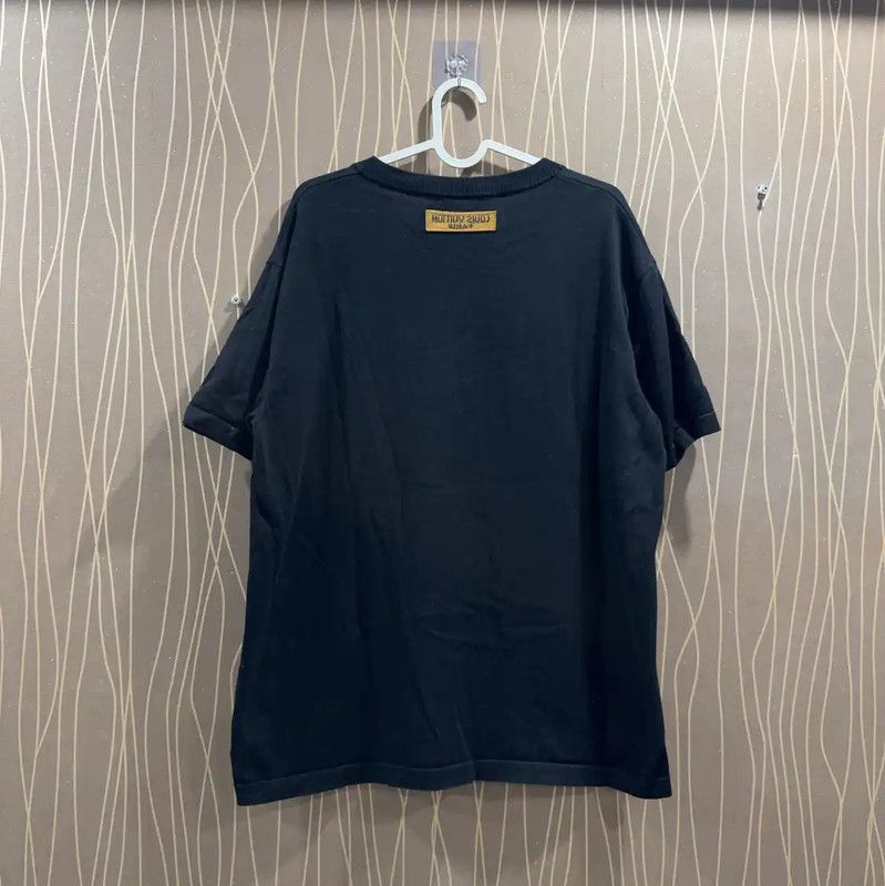 Louis Vuitton Louis Vuitton Black Cotton T-shirt for Men 0089 Size US L / EU 52-54 / 3 - 2 Thumbnail