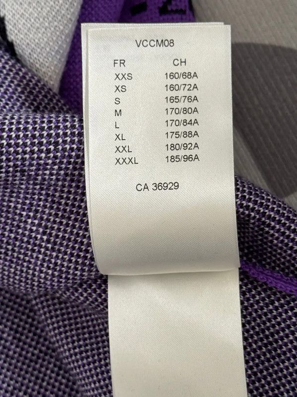 Louis Vuitton Louis Vuitton Purple Men's Knit Sweater 0089 Size US XL / EU 56 / 4 - 5 Thumbnail