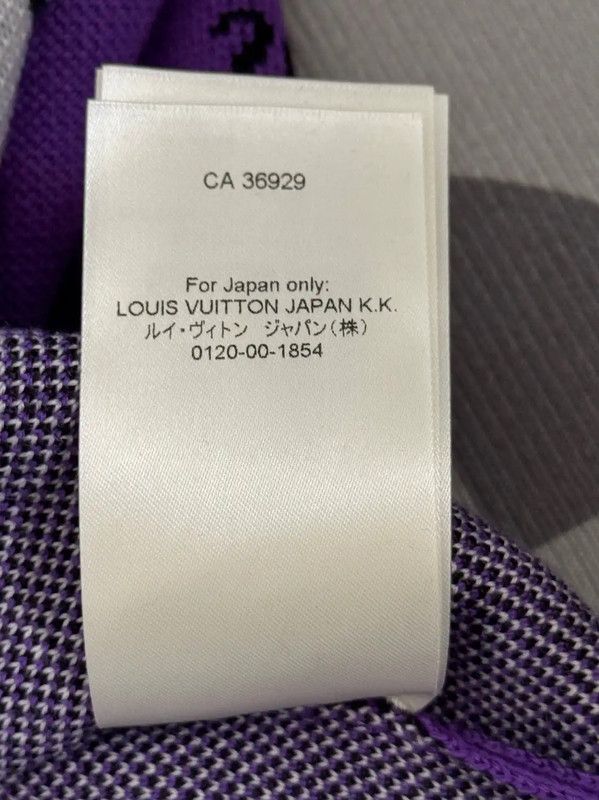 Louis Vuitton Louis Vuitton Purple Men's Knit Sweater 0089 Size US XL / EU 56 / 4 - 7 Thumbnail