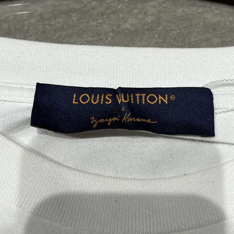 Louis Vuitton Louis Vuitton White Cotton Short Sleeve T-Shirt 0089 Size US M / EU 48-50 / 2 - 3 Thumbnail