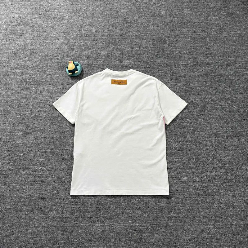 Louis Vuitton Louis Vuitton White Cotton Men's T-Shirt XS 0089 Size US XS / EU 42 / 0 - 2 Thumbnail