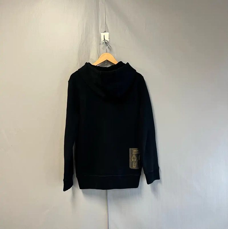 Louis Vuitton Louis Vuitton Black Men's Hoodie Jacket 0089 Size US M / EU 48-50 / 2 - 2 Thumbnail