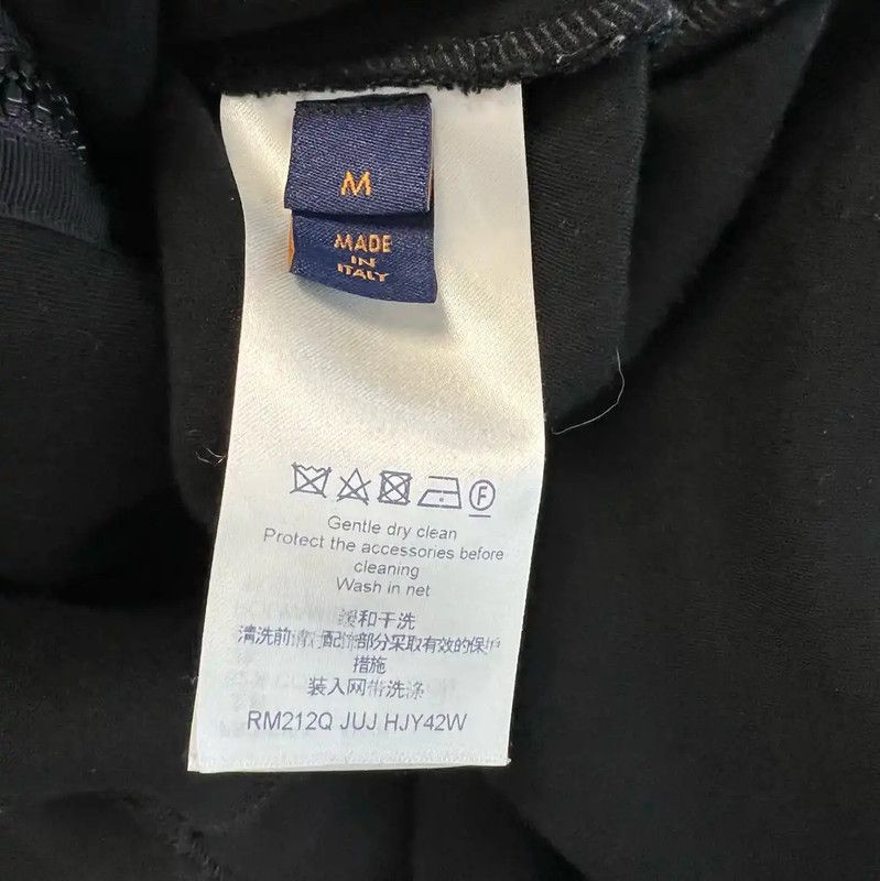 Louis Vuitton Louis Vuitton Black Men's Hoodie Jacket 0089 Size US M / EU 48-50 / 2 - 5 Thumbnail
