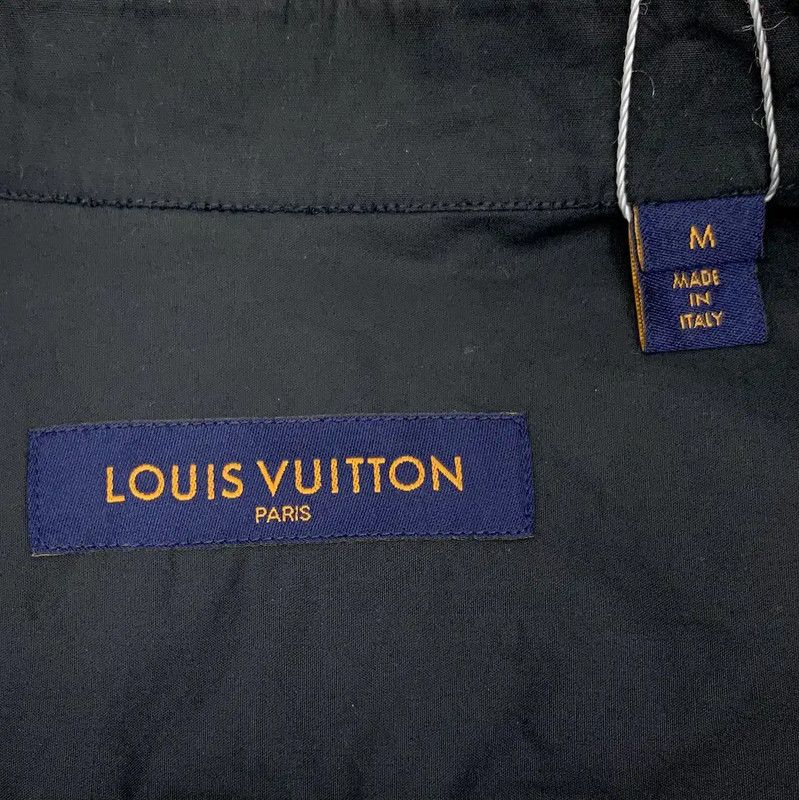 Louis Vuitton Louis Vuitton Black Cotton Men's Shirt 0089 Size US M / EU 48-50 / 2 - 5 Thumbnail