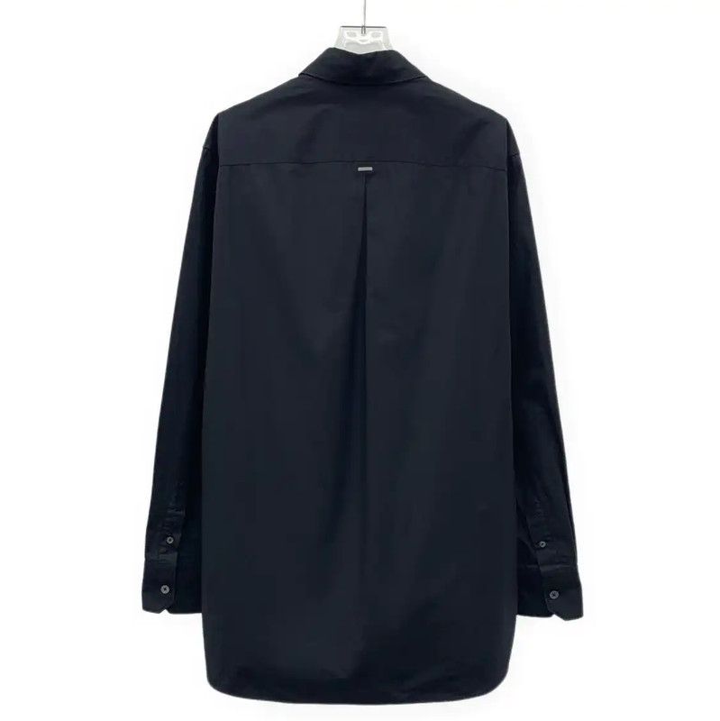 Louis Vuitton Louis Vuitton Black Cotton Men's Shirt 0089 Size US M / EU 48-50 / 2 - 2 Thumbnail