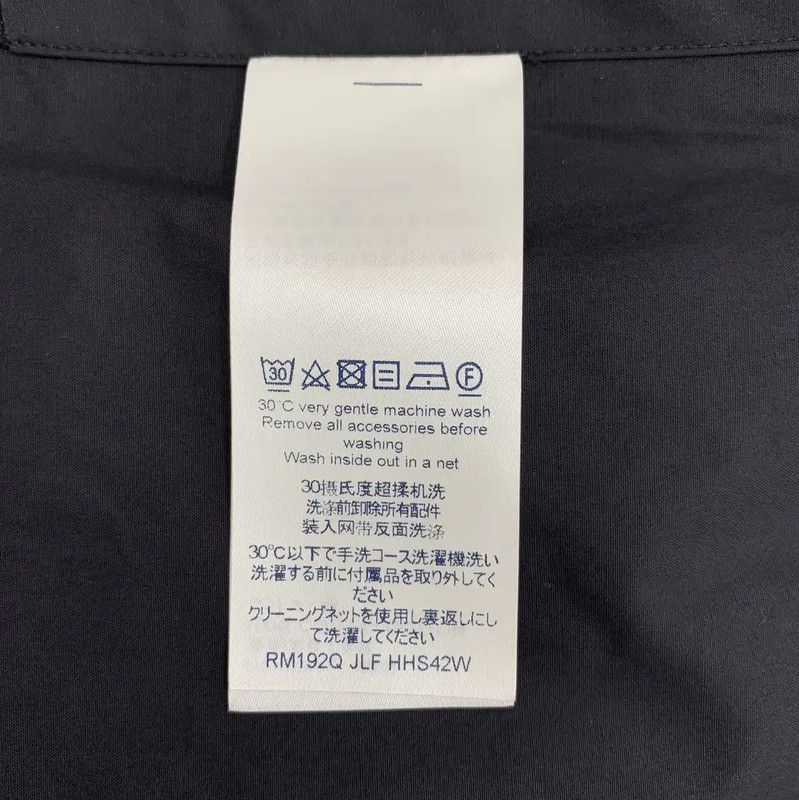 Louis Vuitton Louis Vuitton Black Cotton Men's Shirt 0089 Size US M / EU 48-50 / 2 - 6 Thumbnail