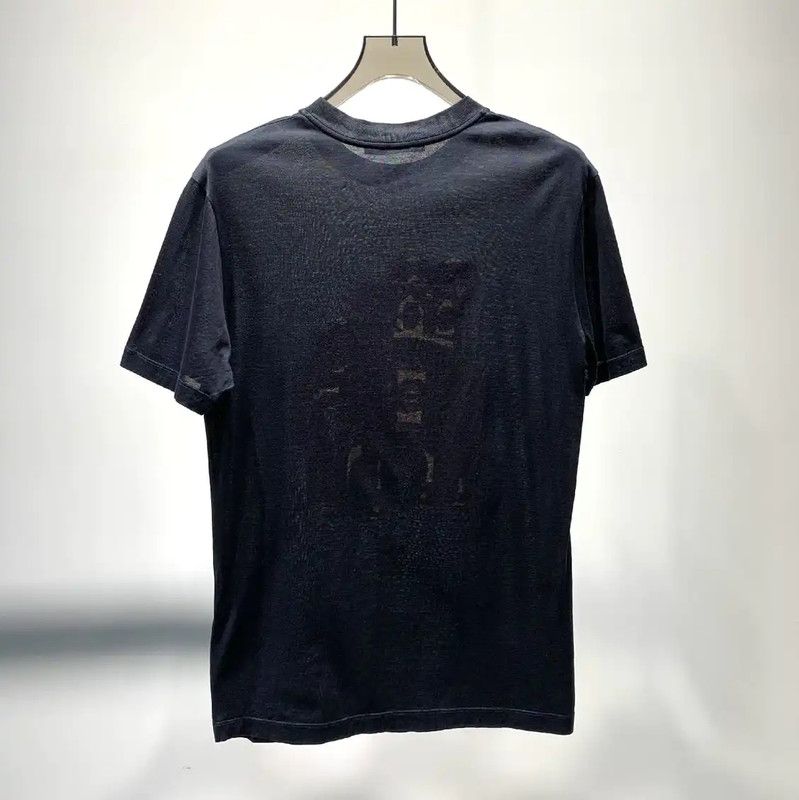 Louis Vuitton Louis Vuitton Black Cotton Men's T-Shirt 0089 Size US M / EU 48-50 / 2 - 2 Thumbnail