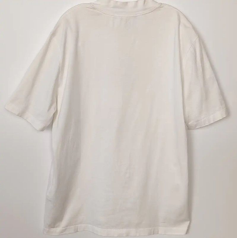 Louis Vuitton Louis Vuitton White Cotton Men's T-Shirt 0089 Size US M / EU 48-50 / 2 - 2 Thumbnail