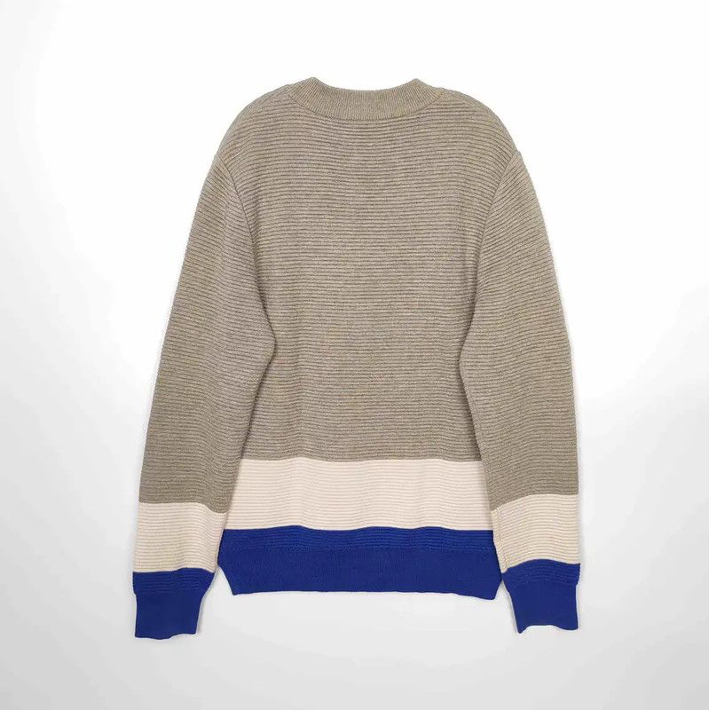 Louis Vuitton Louis Vuitton Men's Gray Knit Sweater 0089 Size US M / EU 48-50 / 2 - 2 Thumbnail