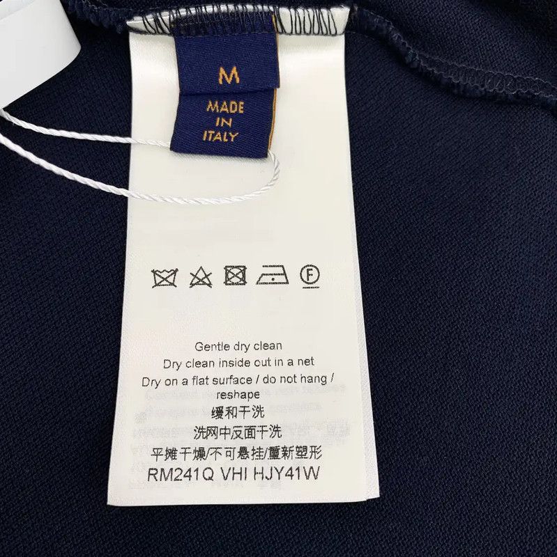 Louis Vuitton Louis Vuitton Black Cotton Men's Polo Shirt 0089 Size US S / EU 44-46 / 1 - 7 Thumbnail