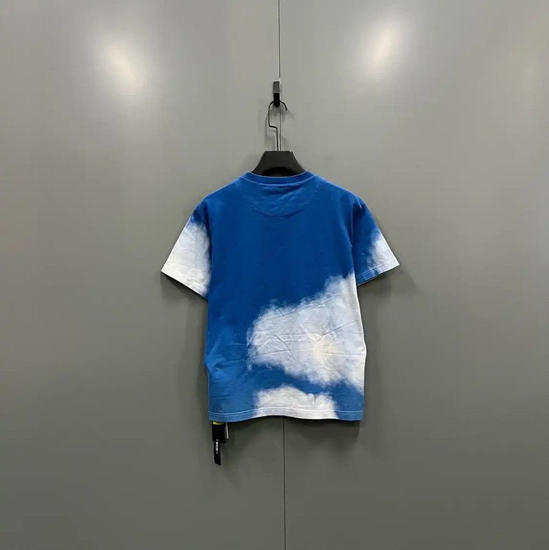 Louis Vuitton Louis Vuitton Blue Summer Cotton T-Shirt 0089 Size US S / EU 44-46 / 1 - 3 Thumbnail