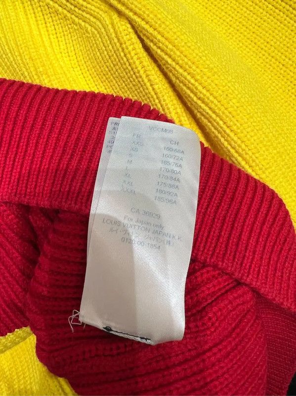 Louis Vuitton Louis Vuitton Men's Color Block Knit Sweater 0089 Size US XL / EU 56 / 4 - 7 Thumbnail