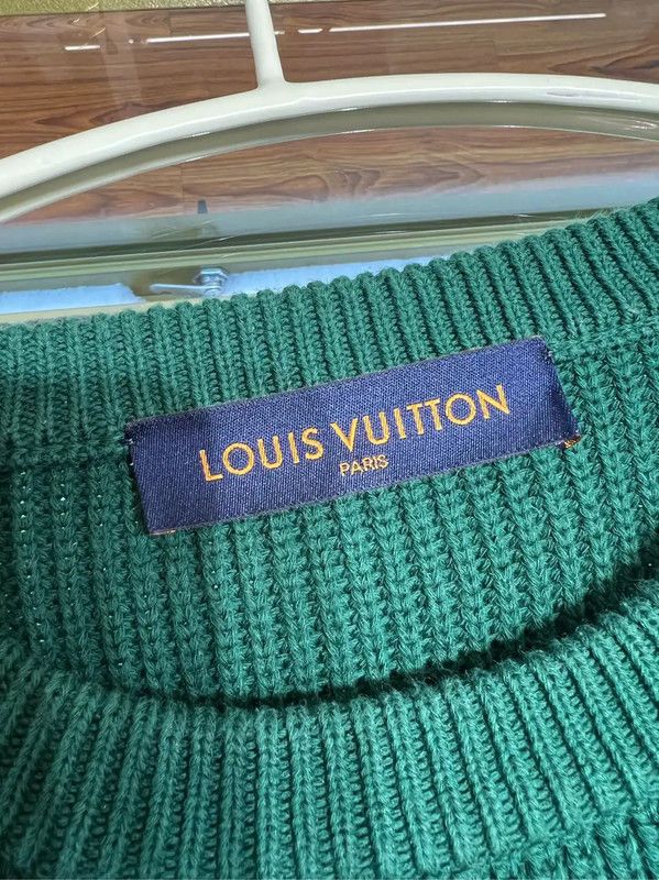 Louis Vuitton Louis Vuitton Men's Color Block Knit Sweater 0089 Size US XL / EU 56 / 4 - 4 Thumbnail