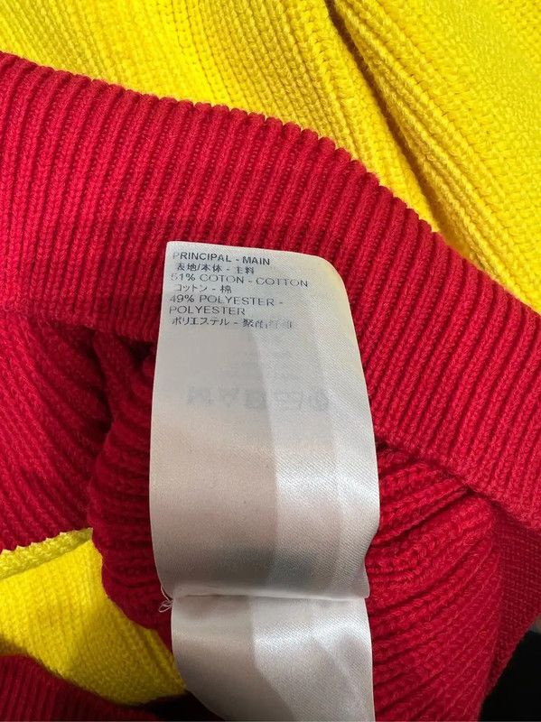 Louis Vuitton Louis Vuitton Men's Color Block Knit Sweater 0089 Size US XL / EU 56 / 4 - 6 Thumbnail
