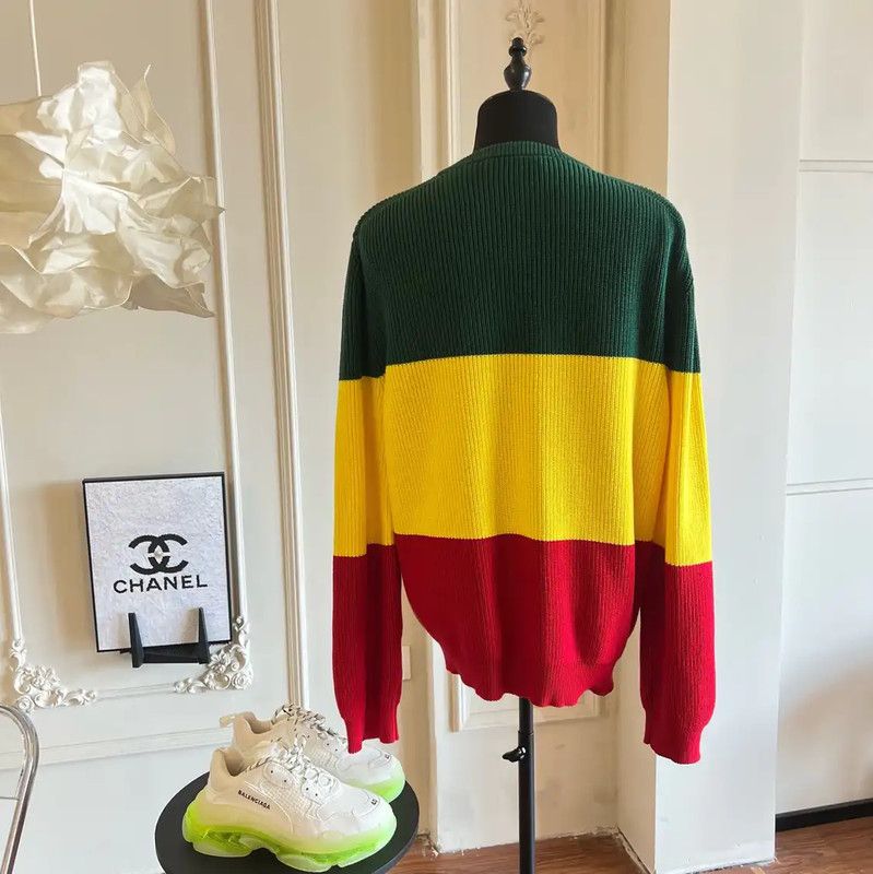 Louis Vuitton Louis Vuitton Men's Color Block Knit Sweater 0089 Size US XL / EU 56 / 4 - 2 Thumbnail
