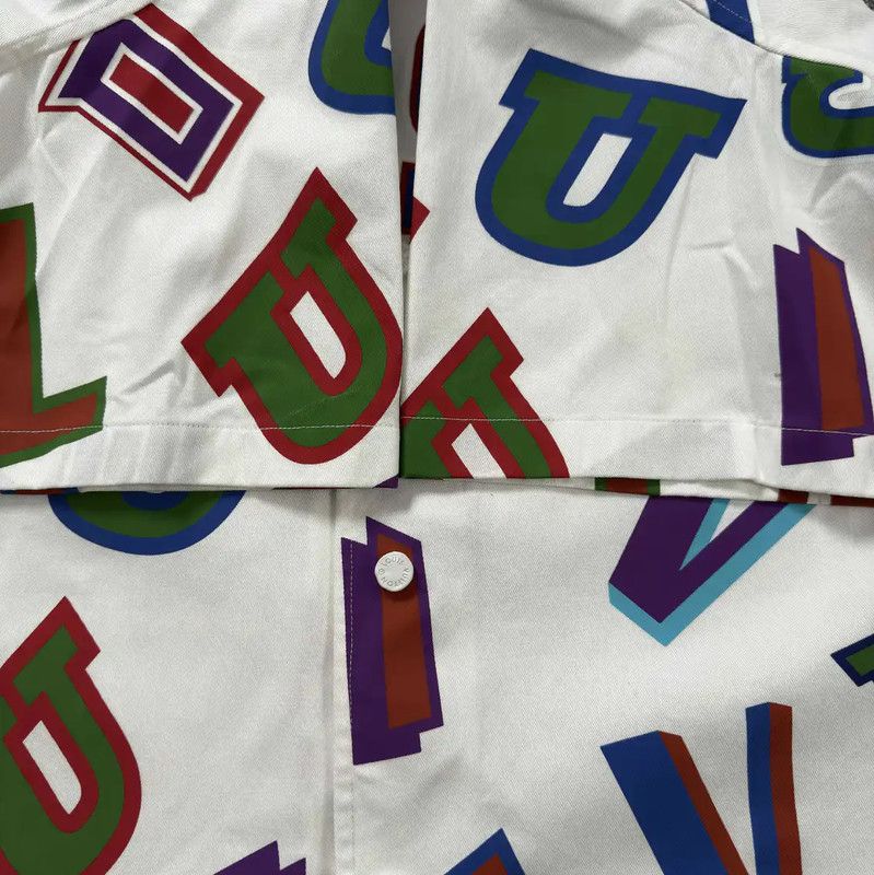 Louis Vuitton Louis Vuitton Colorful Short Sleeve Shirt 0089 Size US S / EU 44-46 / 1 - 7 Thumbnail