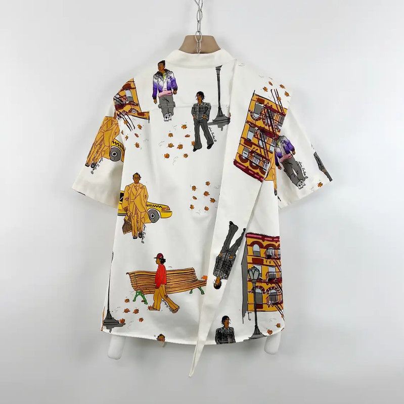 Louis Vuitton Louis Vuitton Men's Summer Graphic Short Sleeve Shirt 0089 Size US S / EU 44-46 / 1 - 2 Thumbnail