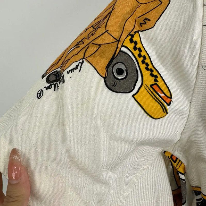 Louis Vuitton Louis Vuitton Men's Summer Graphic Short Sleeve Shirt 0089 Size US S / EU 44-46 / 1 - 6 Thumbnail