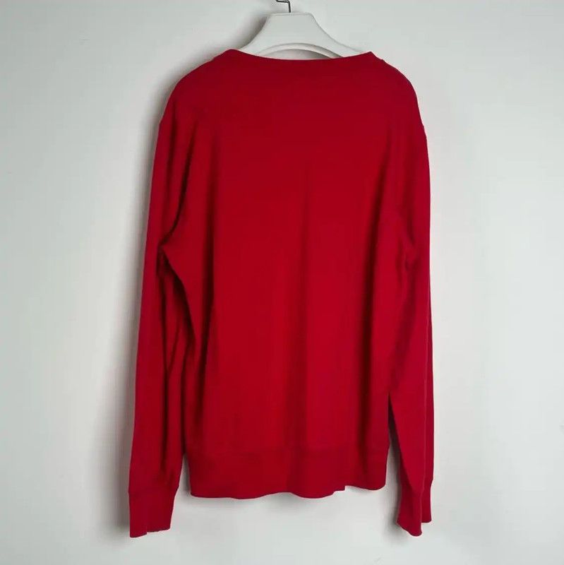 Louis Vuitton Louis Vuitton Red Long Sleeve Sweatshirt for Men 0089 Size US L / EU 52-54 / 3 - 2 Thumbnail