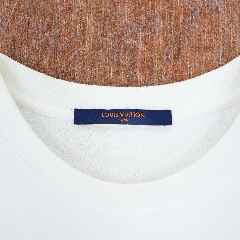 Louis Vuitton Louis Vuitton White Logo Short Sleeve T-Shirt 0089 Size US XS / EU 42 / 0 - 3 Thumbnail