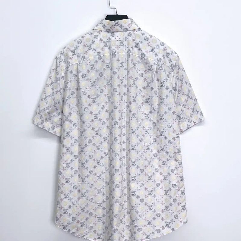 Louis Vuitton Louis Vuitton Spring Autumn Casual Embroidered Shirt 0089 Size US M / EU 48-50 / 2 - 2 Thumbnail