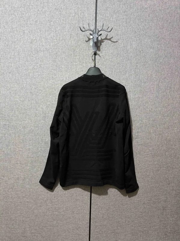 Louis Vuitton Louis Vuitton Black Wool Logo Knit Sweater 0089 Size US S / EU 44-46 / 1 - 2 Thumbnail