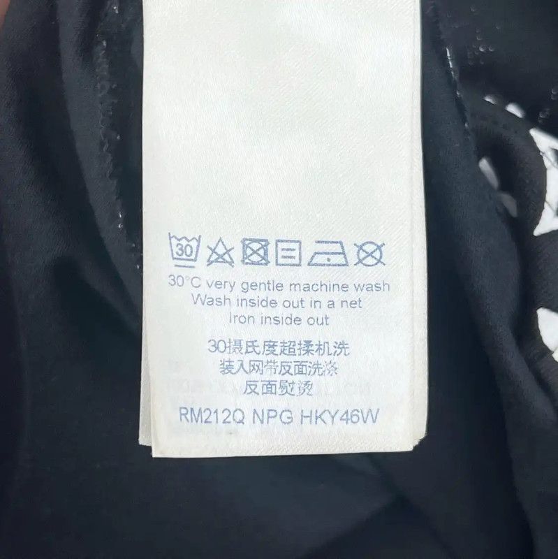 Louis Vuitton Louis Vuitton Black Cotton Men's T-Shirt 0089 Size US S / EU 44-46 / 1 - 5 Thumbnail