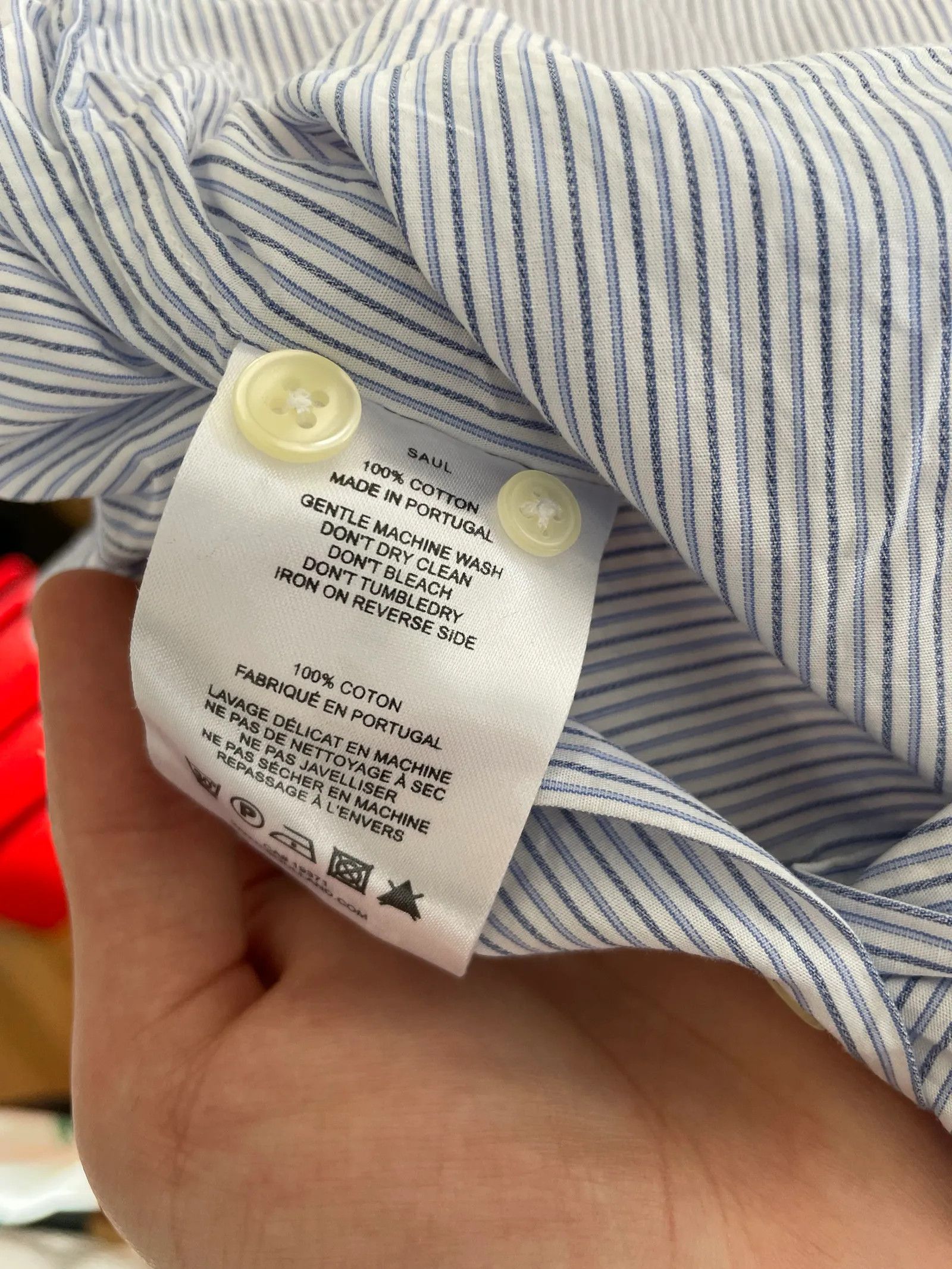 Soulland Soulland Shirt Size US S / EU 44-46 / 1 - 3 Thumbnail