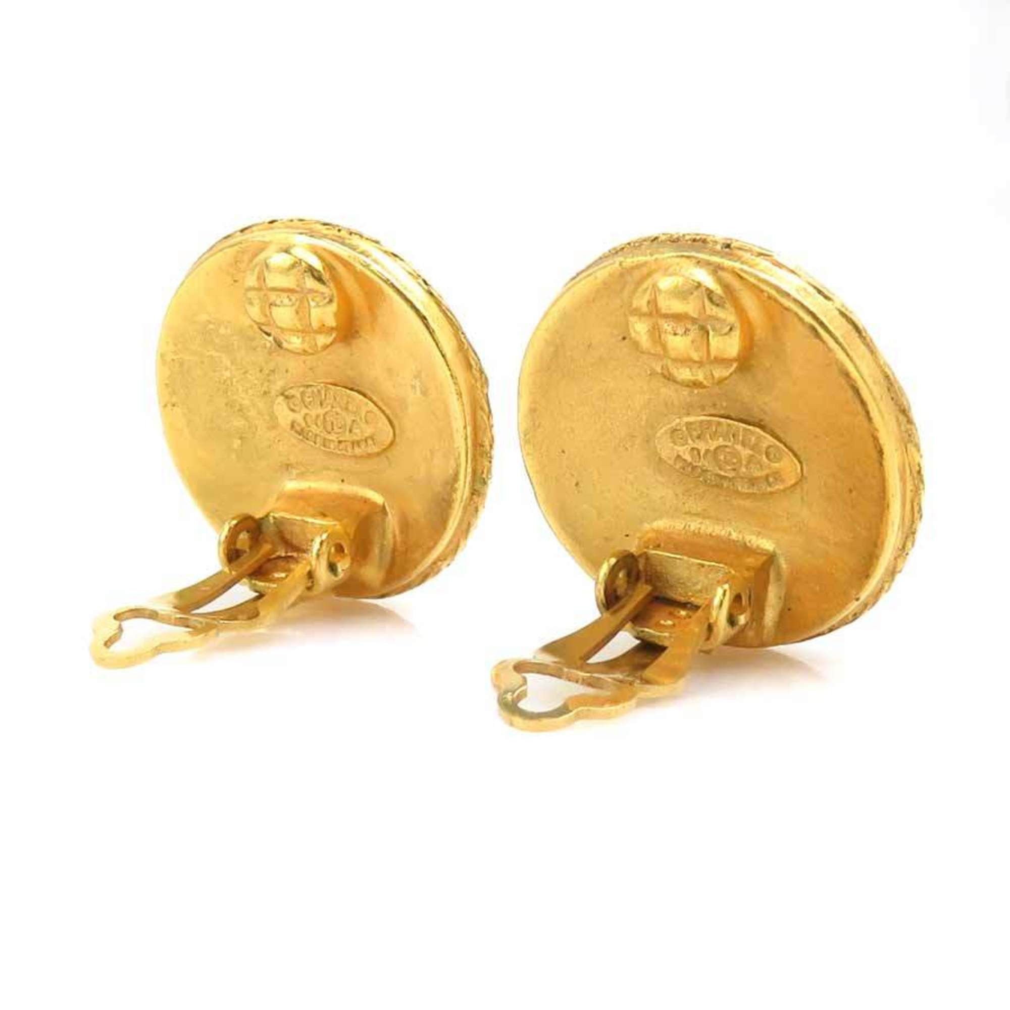 Chanel CHANEL Coco Mark Metal Gold Earrings for Women e60842g Size ONE SIZE - 3 Thumbnail