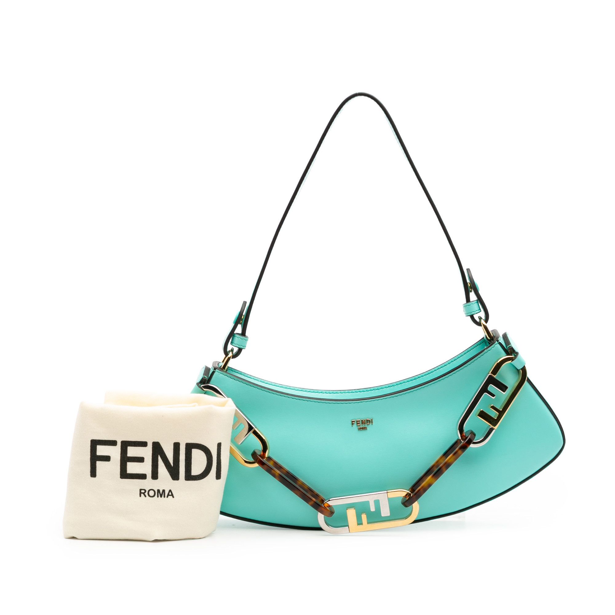Fendi Fendi Leather OLock Swing Satchel Size ONE SIZE - 9 Thumbnail