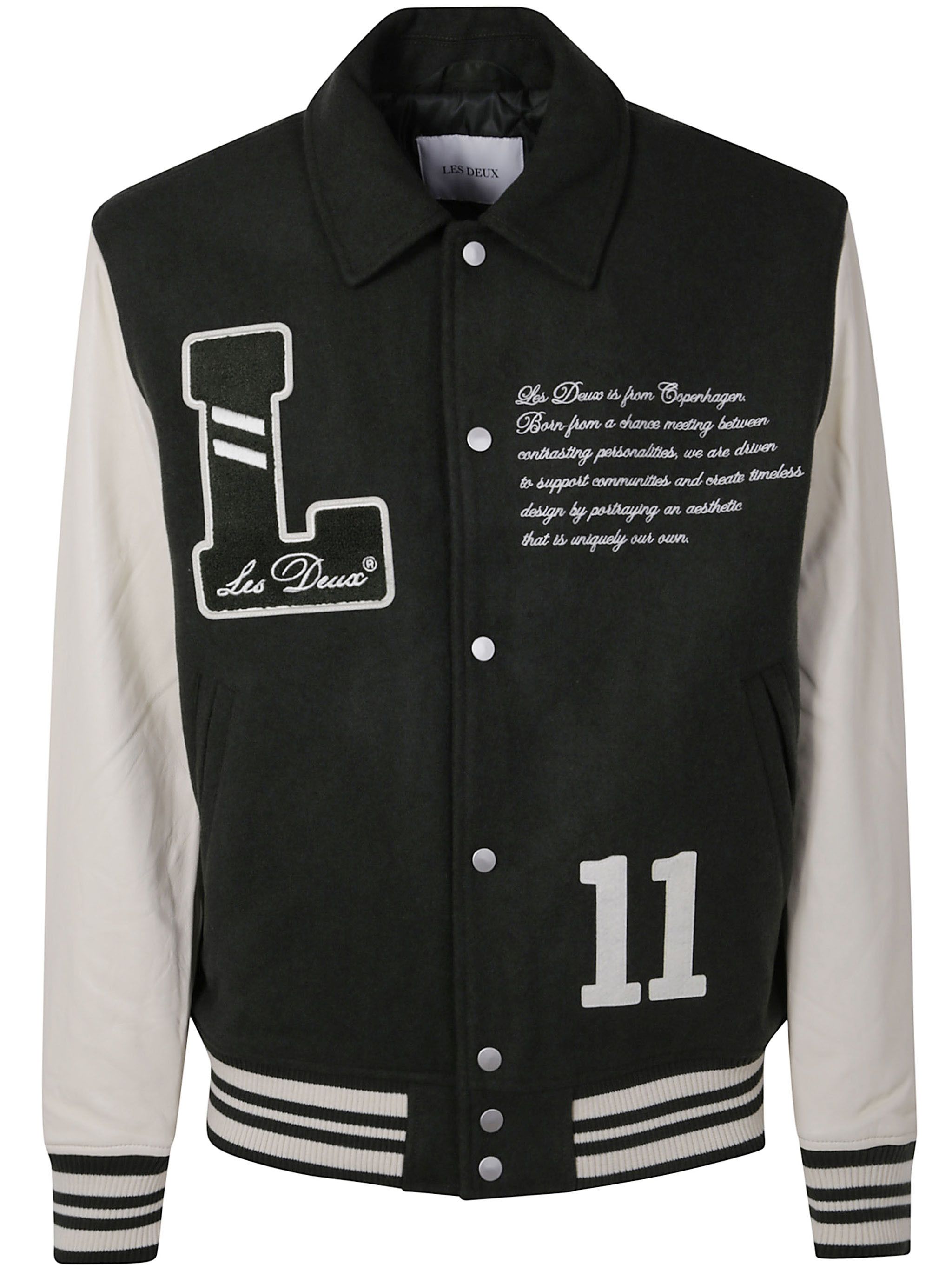 Les Deux "LES DEUX VARSITY" WOOL JACKET Size US S / EU 44-46 / 1 - 5 Thumbnail
