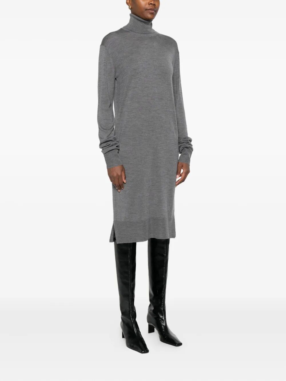 Toteme TURTLENECK DRESS Size S / US 4 / IT 40 - 6 Thumbnail