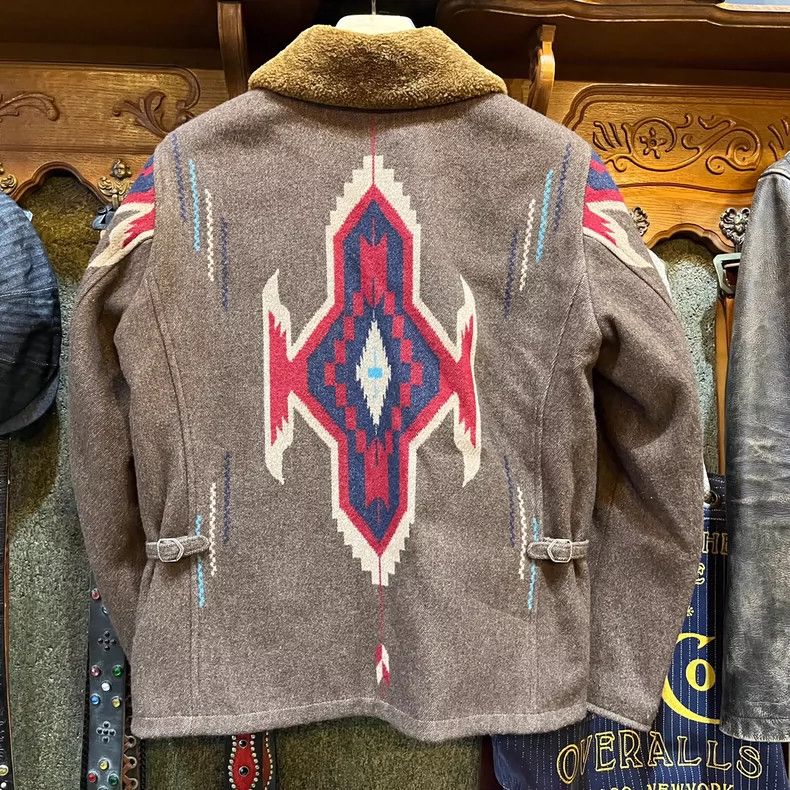 RRL Ralph Lauren RRL Southwestern Wool Jacket - dmc Size US M / EU 48-50 / 2 - 2 Thumbnail