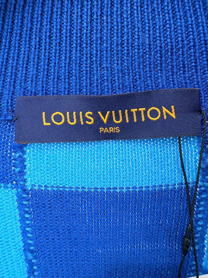 Louis Vuitton Louis Vuitton Checkerboard Knit Jacket - dmc Size US S / EU 44-46 / 1 - 3 Thumbnail