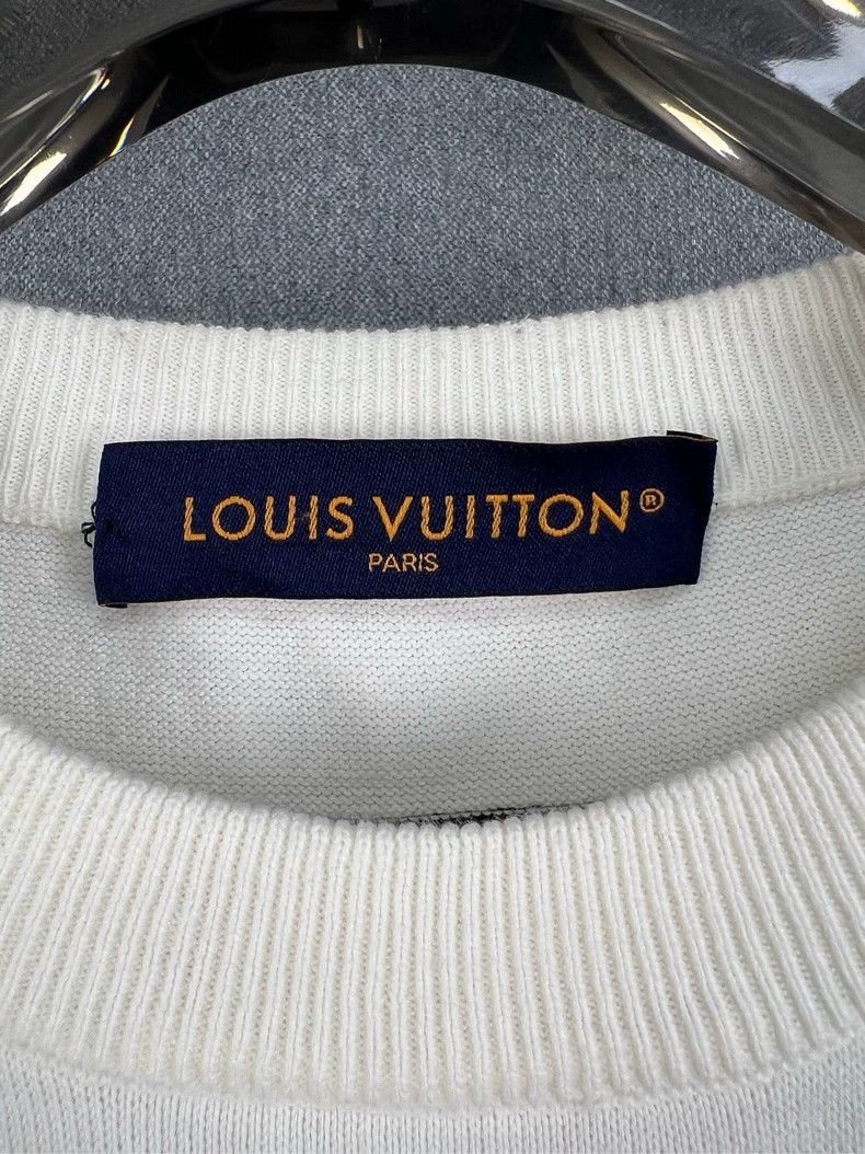 Louis Vuitton LOUIS VUITTON Flame Knit Short Sleeve - dmc Size US S / EU 44-46 / 1 - 5 Thumbnail