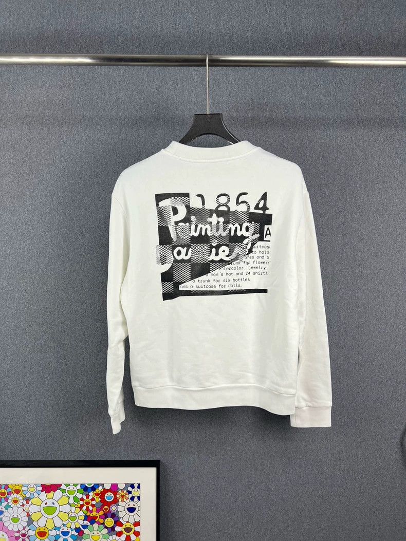 Louis Vuitton LOUIS VUITTON LV Logo Print Sweatshirt - dmc Size US M / EU 48-50 / 2 - 2 Thumbnail